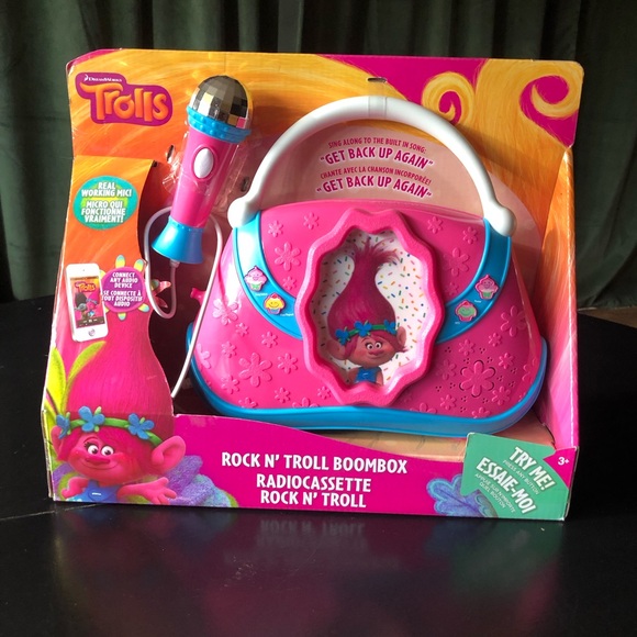 NEW! Rock N’ Trolls Boom Box ✨ - Picture 2 of 8